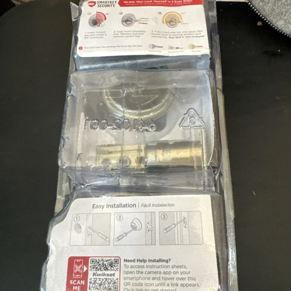 Kwikset 665 Satin Chrome Double Cylinder Deadbolt featuring Security 96650-511